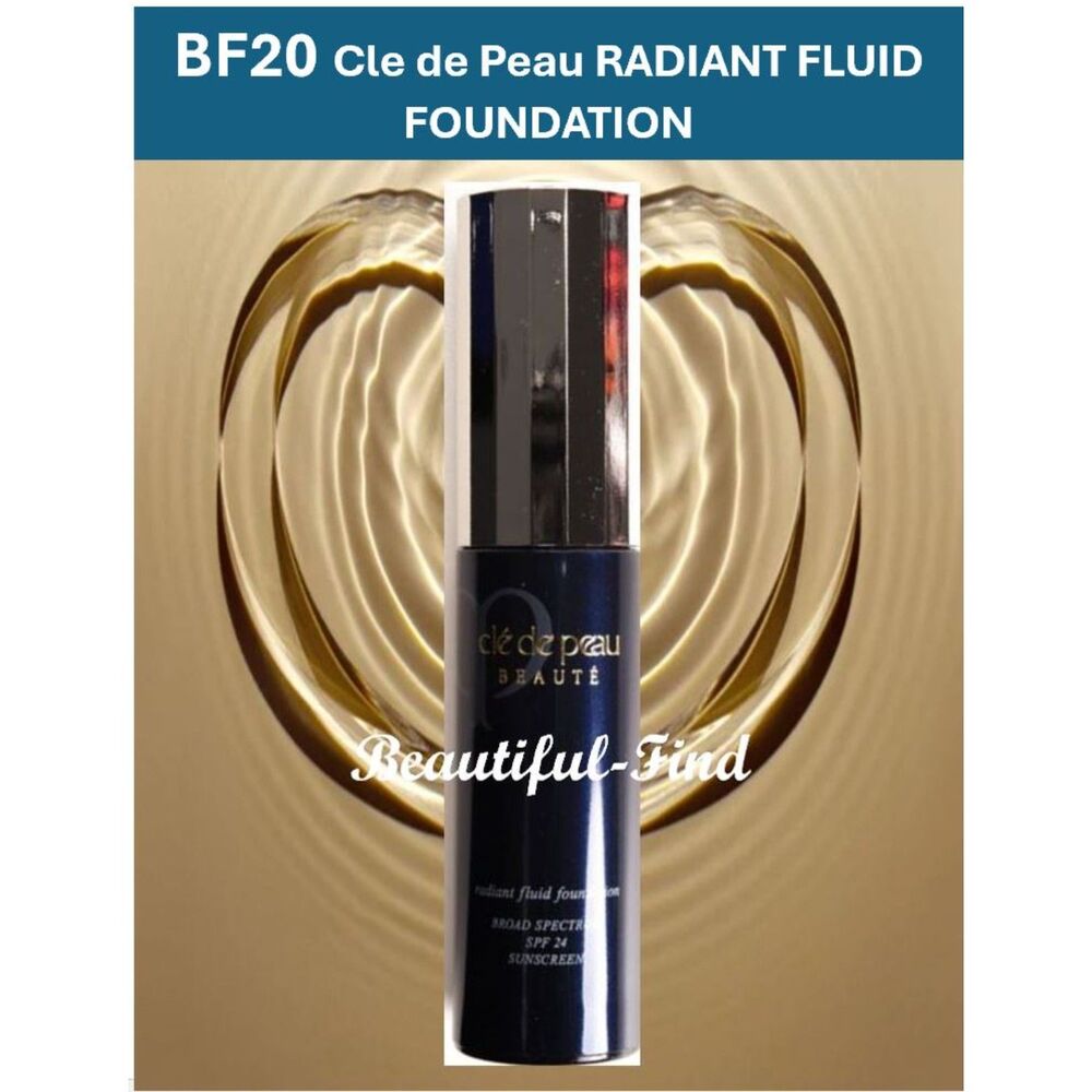 Cle de Peau BF20 Light Buff Radiant Fluid Foundation SPF24 NEW